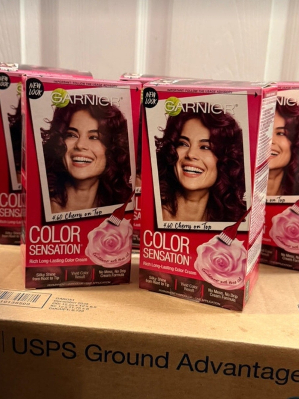 Garnier Color Sensation Hair Color Cream — Cherry On Top